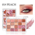 20-Color Eyeshadow Palette - Glitter Shimmer And Matte  Long-Lasting Makeup