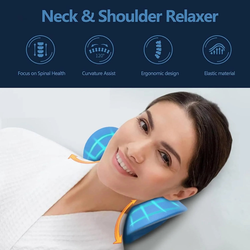 Ergonomic Cervical Neck Support Pillow - Neck Pain and Posture Corrector