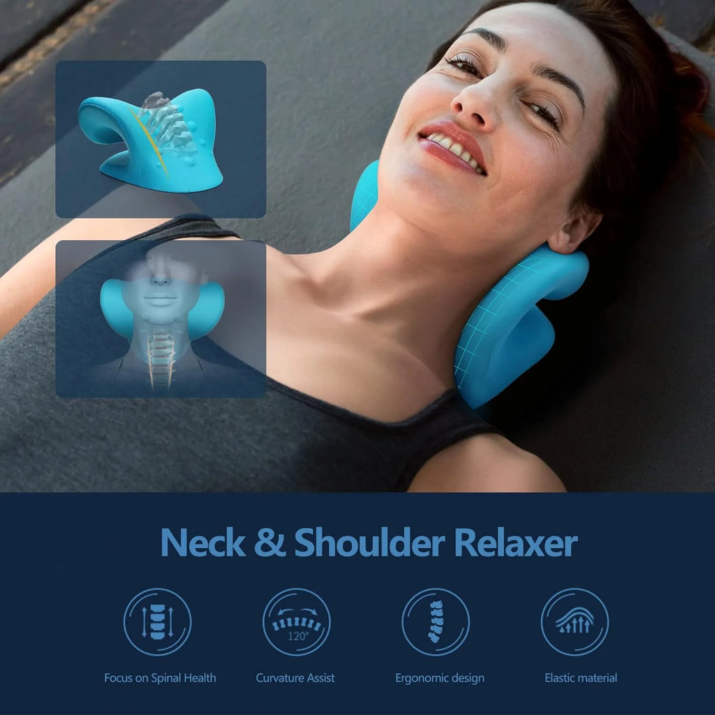 Ergonomic Cervical Neck Support Pillow - Neck Pain and Posture Corrector