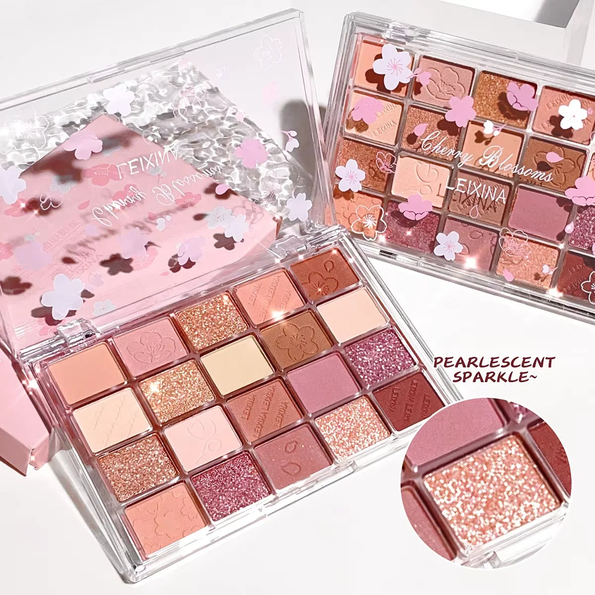 20-Color Eyeshadow Palette - Glitter Shimmer And Matte  Long-Lasting Makeup