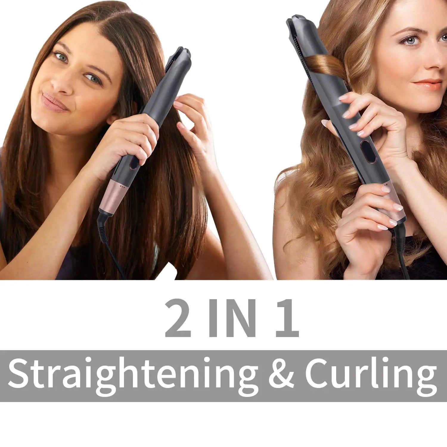 2 in 1 Hair Styler Pro - Straighten & Curl