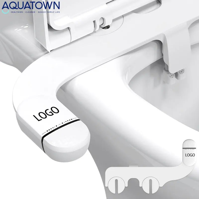 Smart Dual Nozzle Toilet Bidet - Easy Install and Hygienic Cleaning