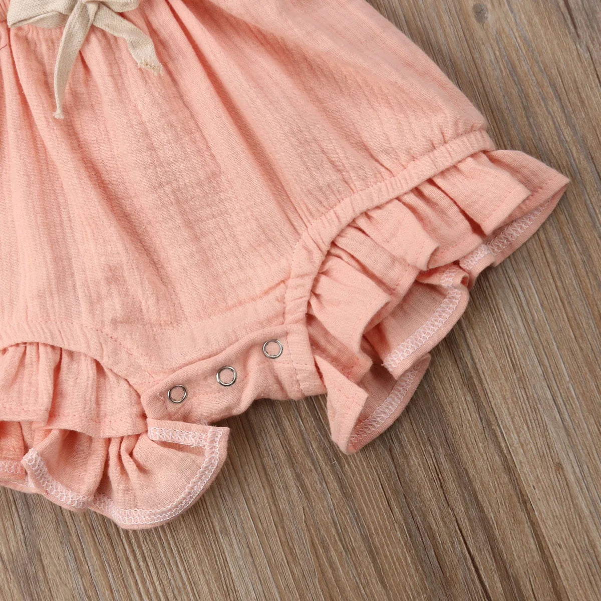 Baby Girl Summer Ruffle Romper / Soft Cotton Bodysuit 1-3 Years