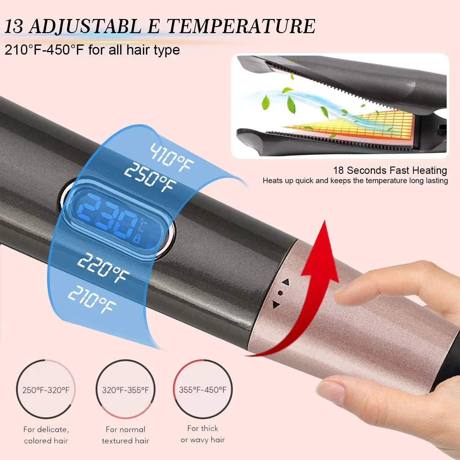 2 in 1 Hair Styler Pro - Straighten & Curl