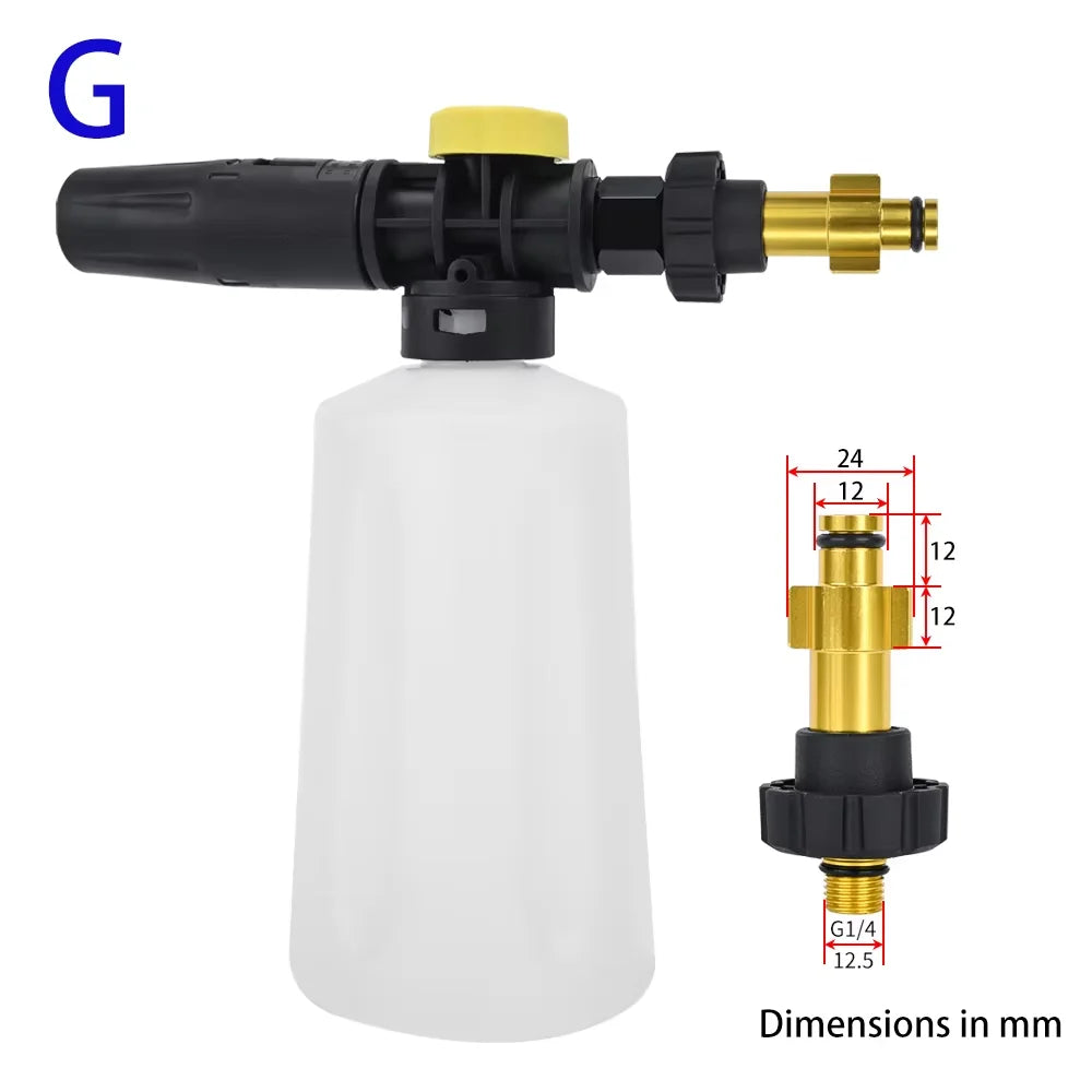 Foam Cannon Pro - Pressure Washer Snow Foam Lance