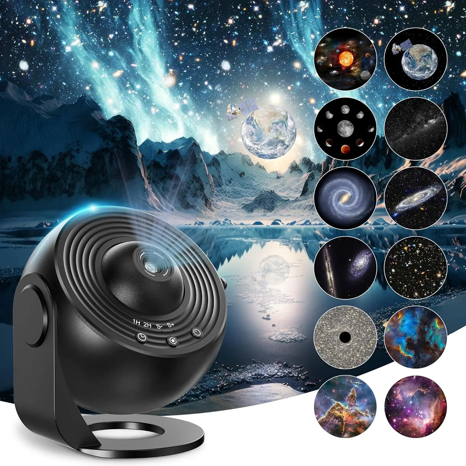 Galaxy Star Projector Pro - HD Space Light