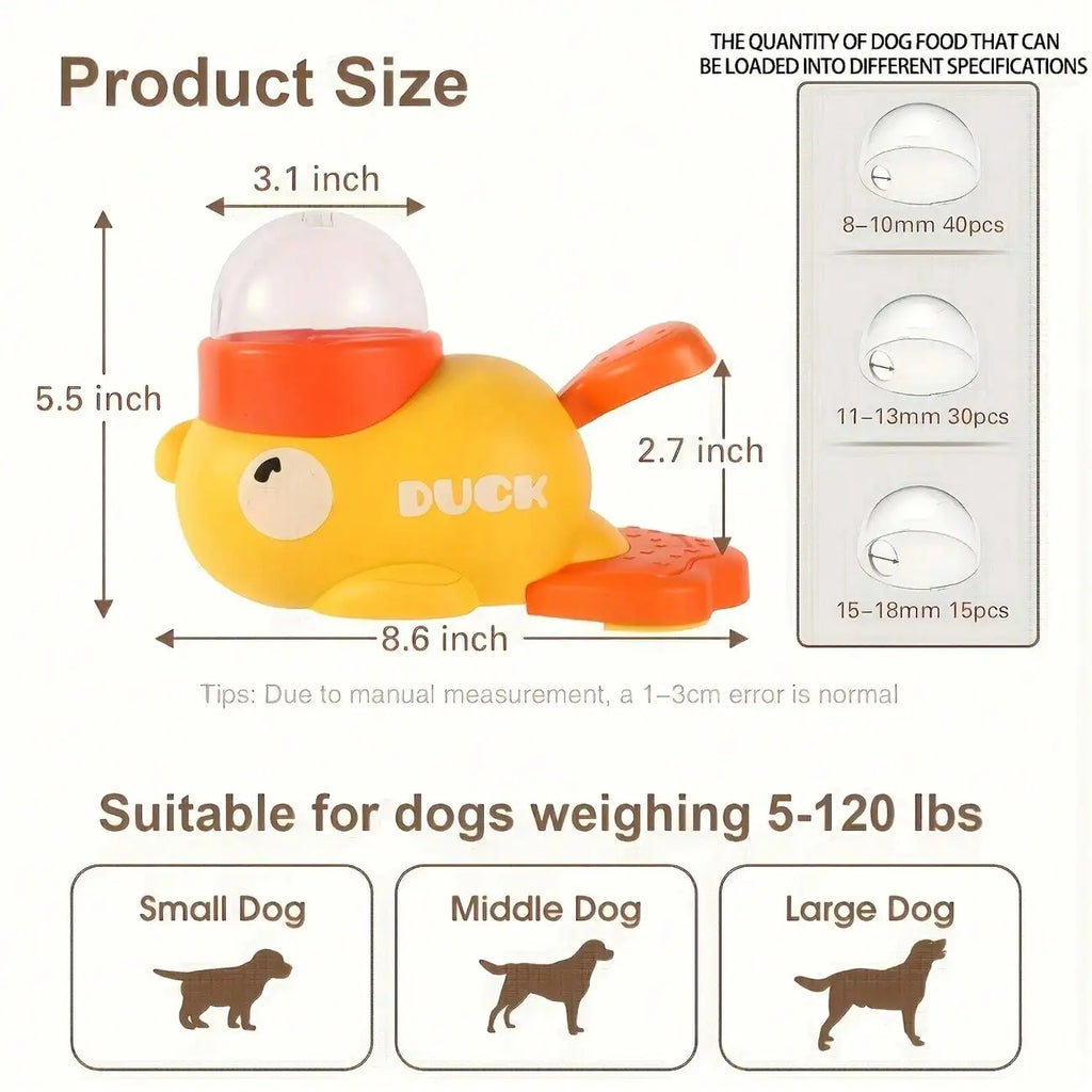 2-In-1 Dog Interactive Slow Feeder Bowls & Food Puzzle Treat Dispenser