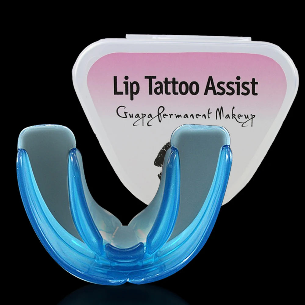Professional Silicone Lip Braces for Permanent Makeup and Microblading - 3 Colors