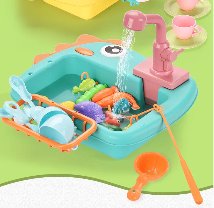 Interactive Kitchen Sink Toy Set For Kids