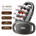 Deep Tissue Massage Gun - High Frequency Muscle Massager with 16/22/24 Heads for Full Body Pain Relief