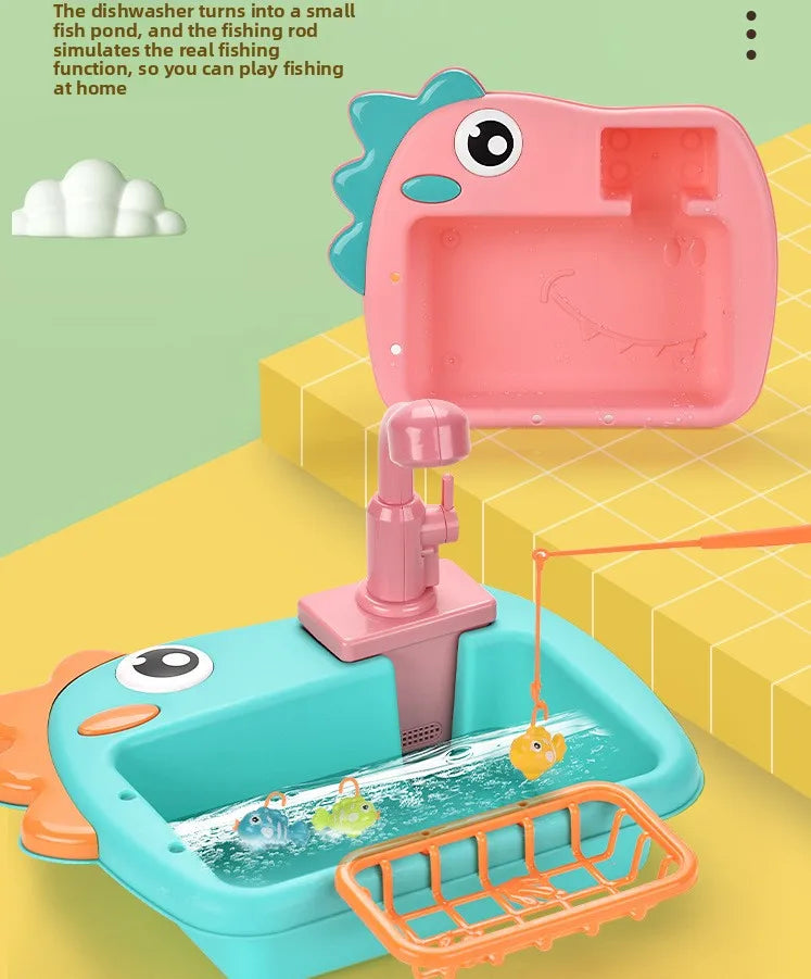 Interactive Kitchen Sink Toy Set For Kids