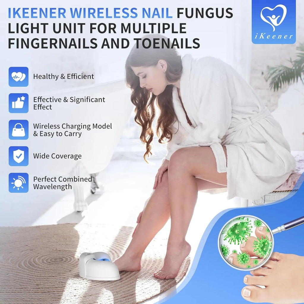 💕 Advanced Nail Care Light Therapy Device - Easy Home Use