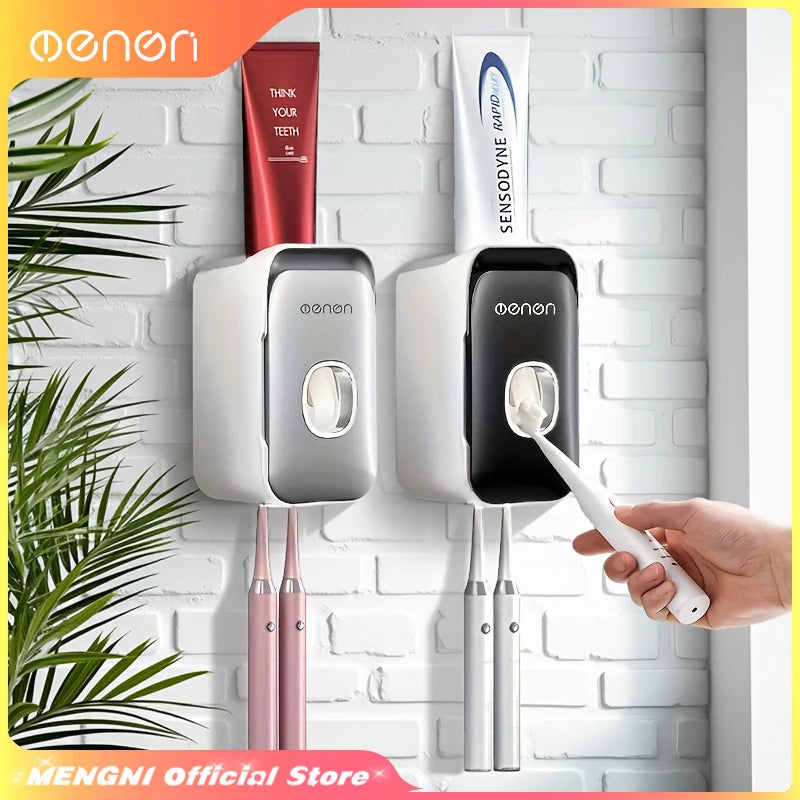 Wall-Mounted Automatic Toothpaste Dispenser