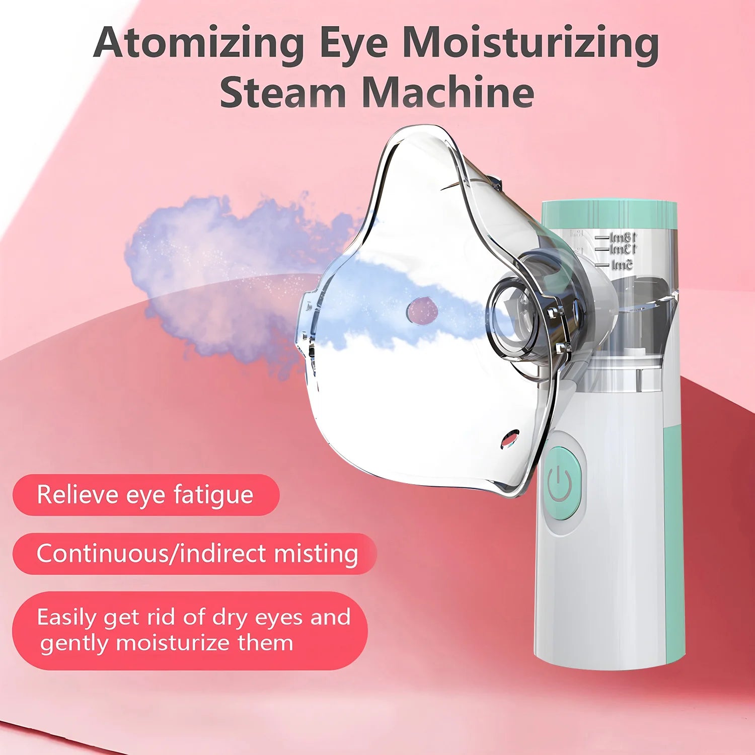 Portable Mini Facial Steamer - USB Nano Face Mist Hydration Sprayer
