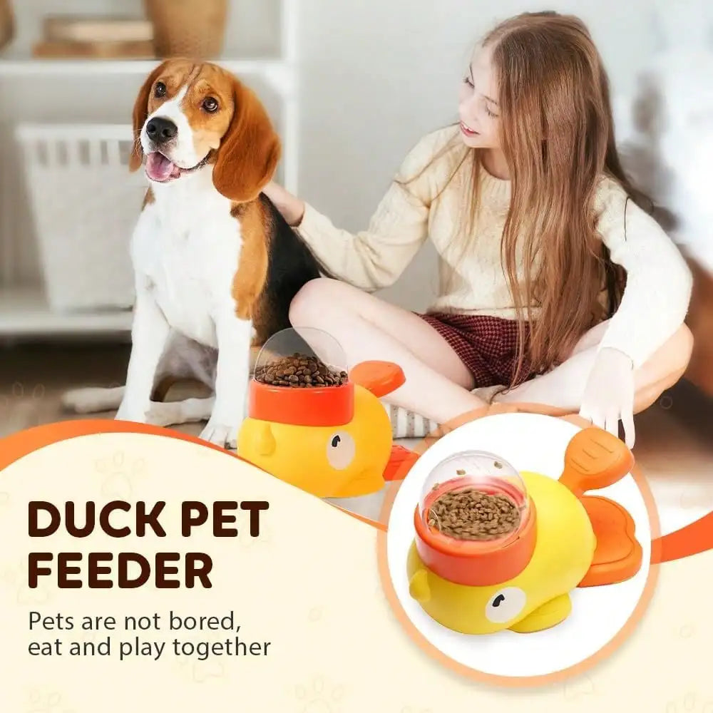 2-In-1 Dog Interactive Slow Feeder Bowls & Food Puzzle Treat Dispenser