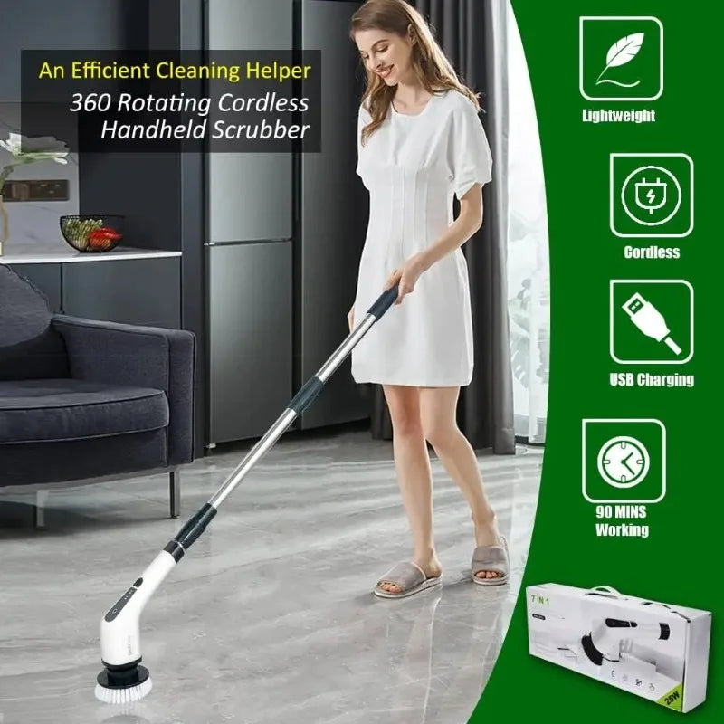 Electric Spin Scrubber Pro.