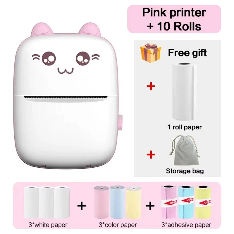 Mini Bluetooth Pocket Printer