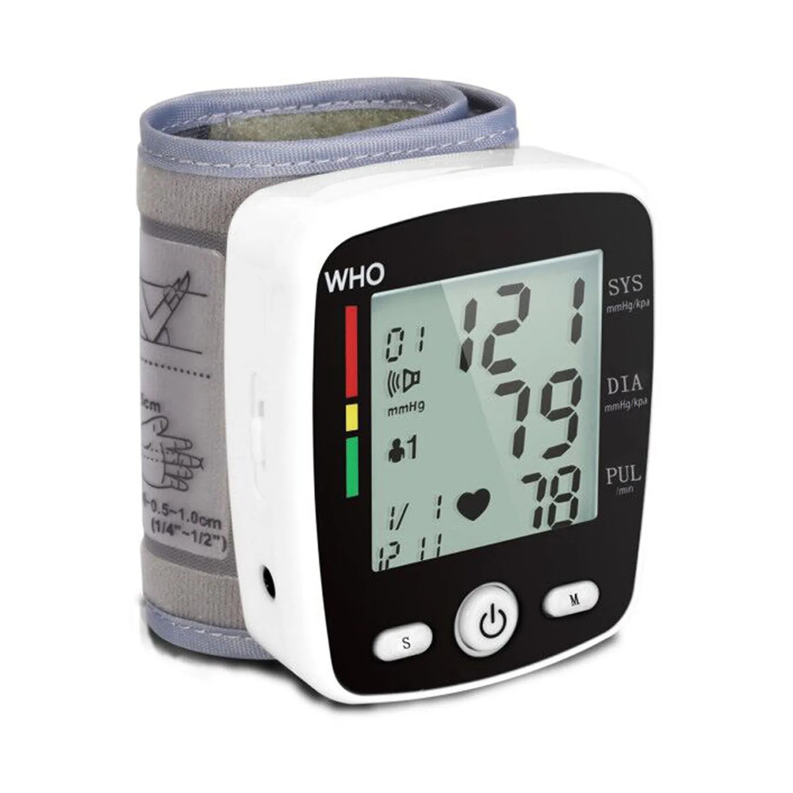 💕 Digital Wrist Blood Pressure Monitor - Fast and Accurate Reading