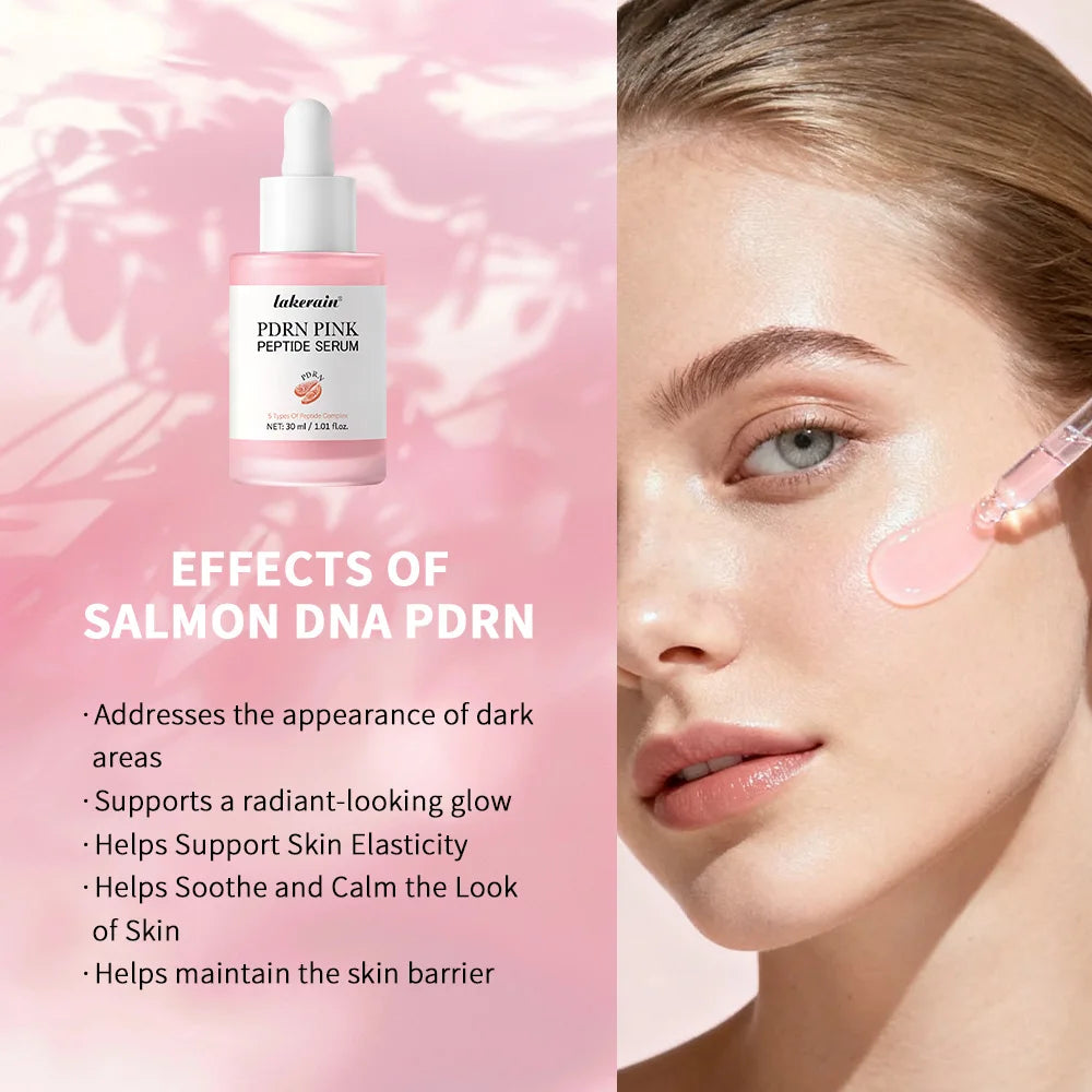 Salmon DNA PDRN Pink Peptide Serum - Hydrating and Brightening Facial Serum