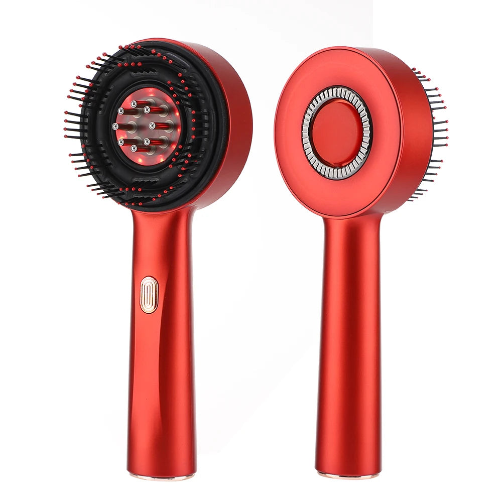 Electric Scalp Massager & Hair Growth Comb - Red Light Therapy