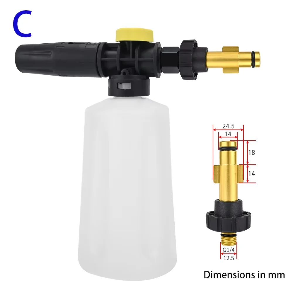 Foam Cannon Pro - Pressure Washer Snow Foam Lance
