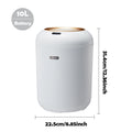 💫 Automatic Motion Sensor Trash Can With Wooden Stand