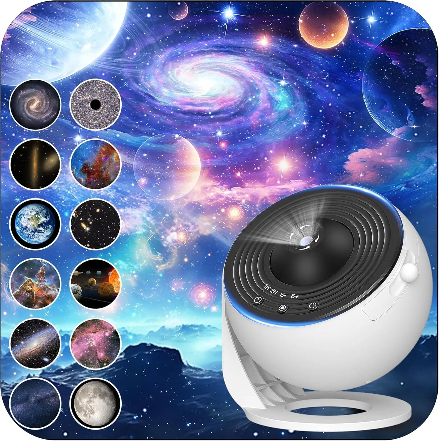 Galaxy Star Projector Pro - HD Space Light