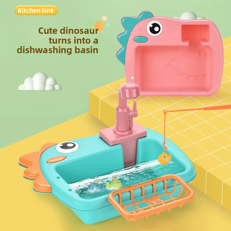 Interactive Kitchen Sink Toy Set For Kids