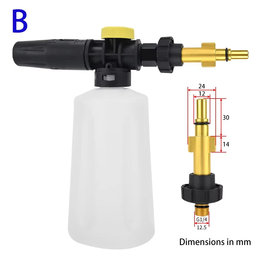 Foam Cannon Pro - Pressure Washer Snow Foam Lance