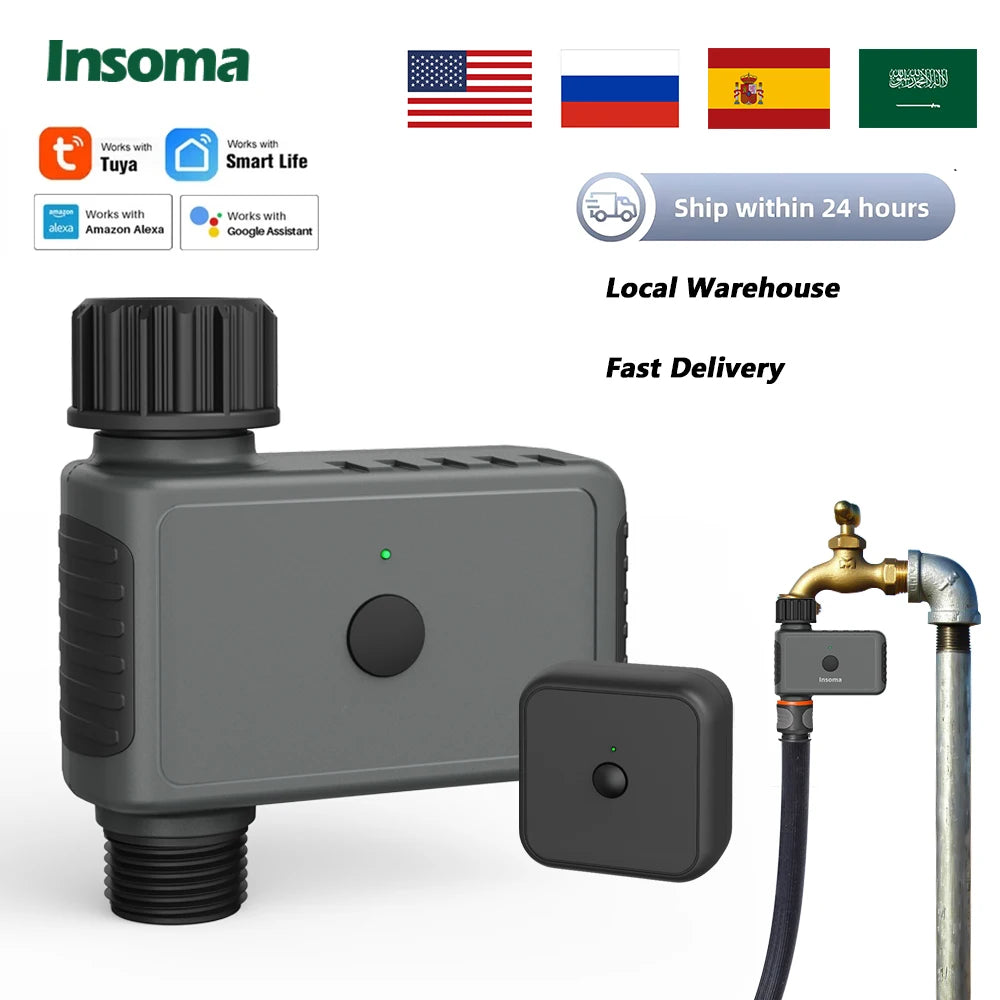 Smart Water Timer Pro - Wifi Automatic Irrigation Controller.