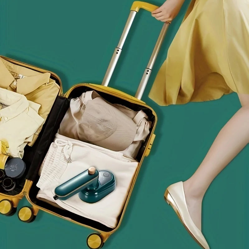 Portable Foldable Steam Iron - Compact Travel Clothes Steamer