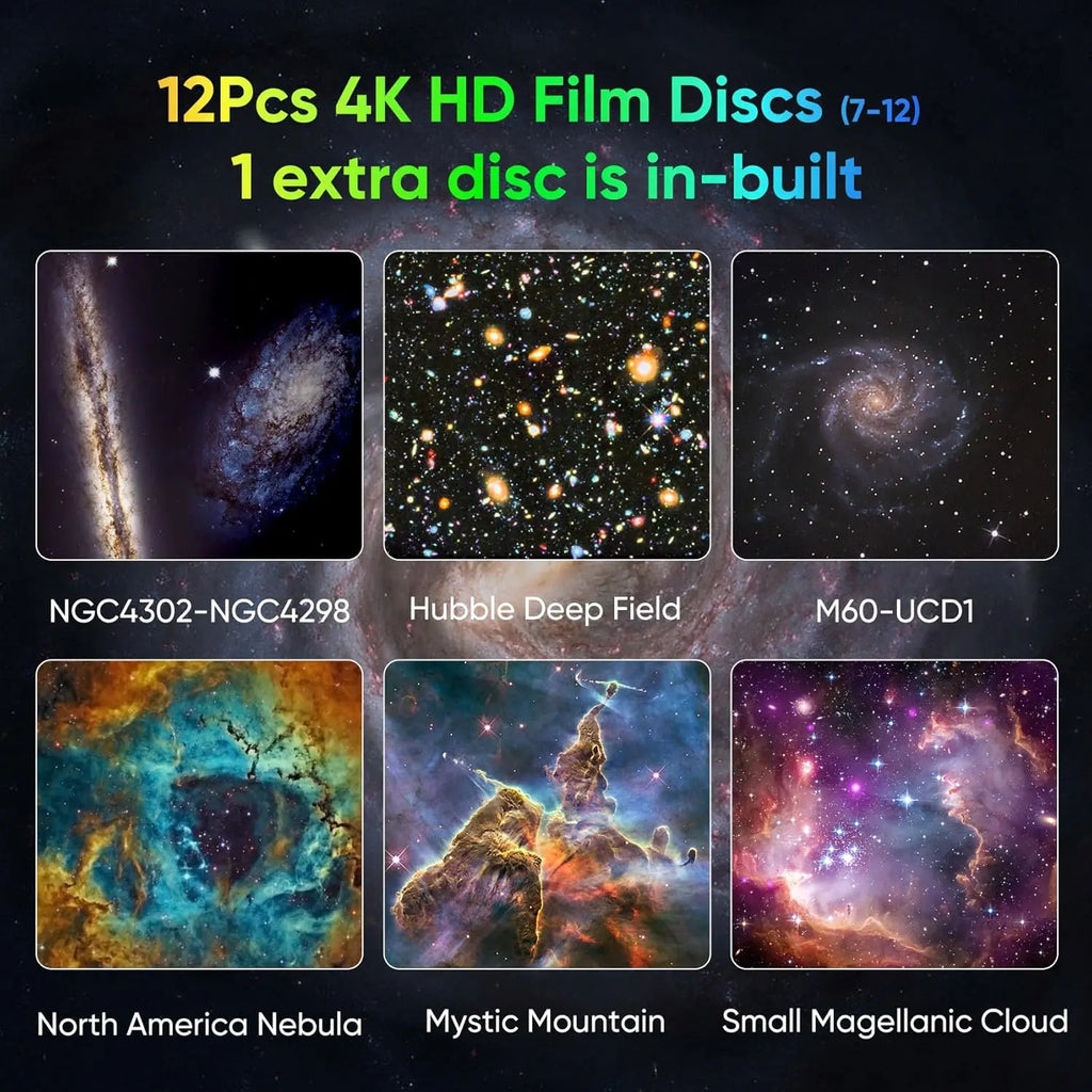 Galaxy Star Projector Pro - HD Space Light