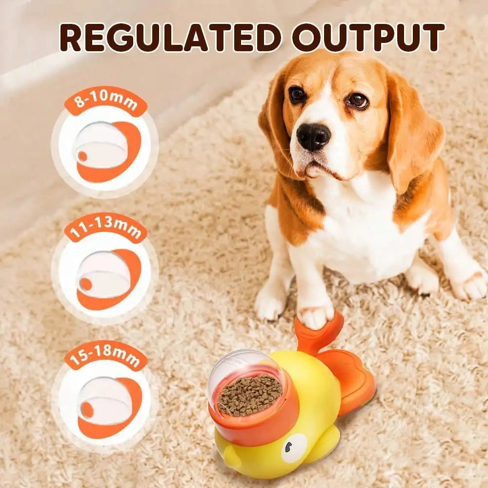 2-In-1 Dog Interactive Slow Feeder Bowls & Food Puzzle Treat Dispenser
