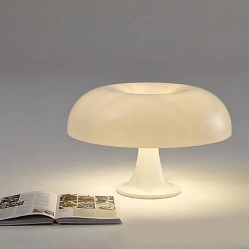 Modern Mushroom Table Lamp - Rechargeable LED Desk Lamp