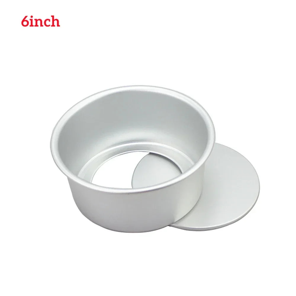 Premium Non-Stick Round Cake Pan - Removable Bottom Baking Mold