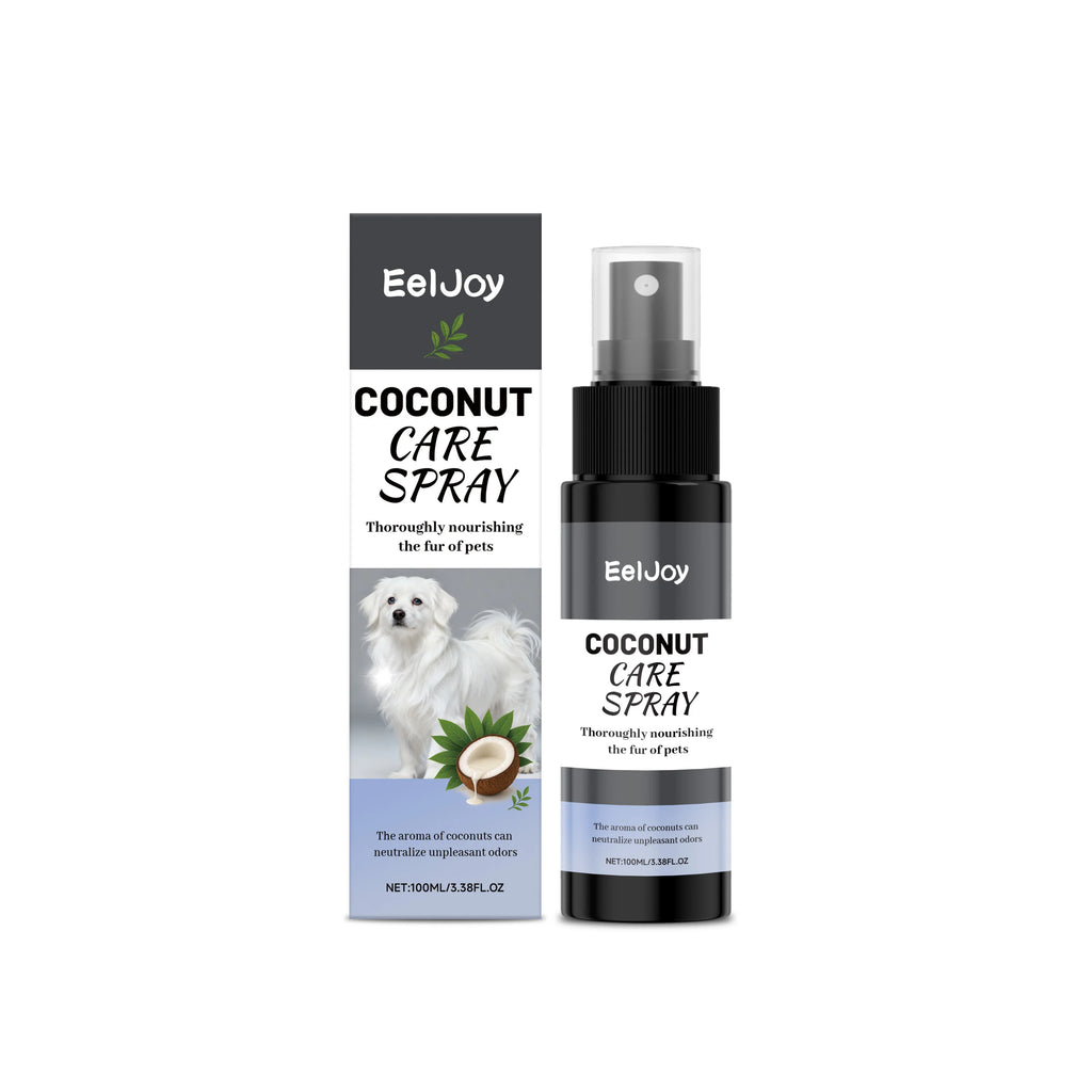 Coconut Pet Grooming Spray - Detangling and Coat Shine For Dogs and Cats