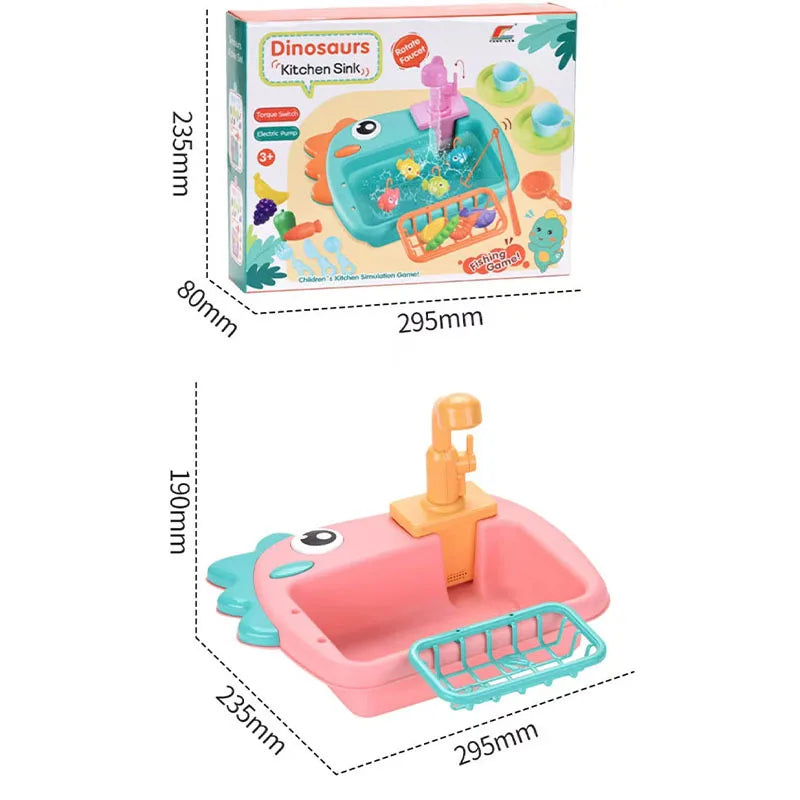 Interactive Kitchen Sink Toy Set For Kids
