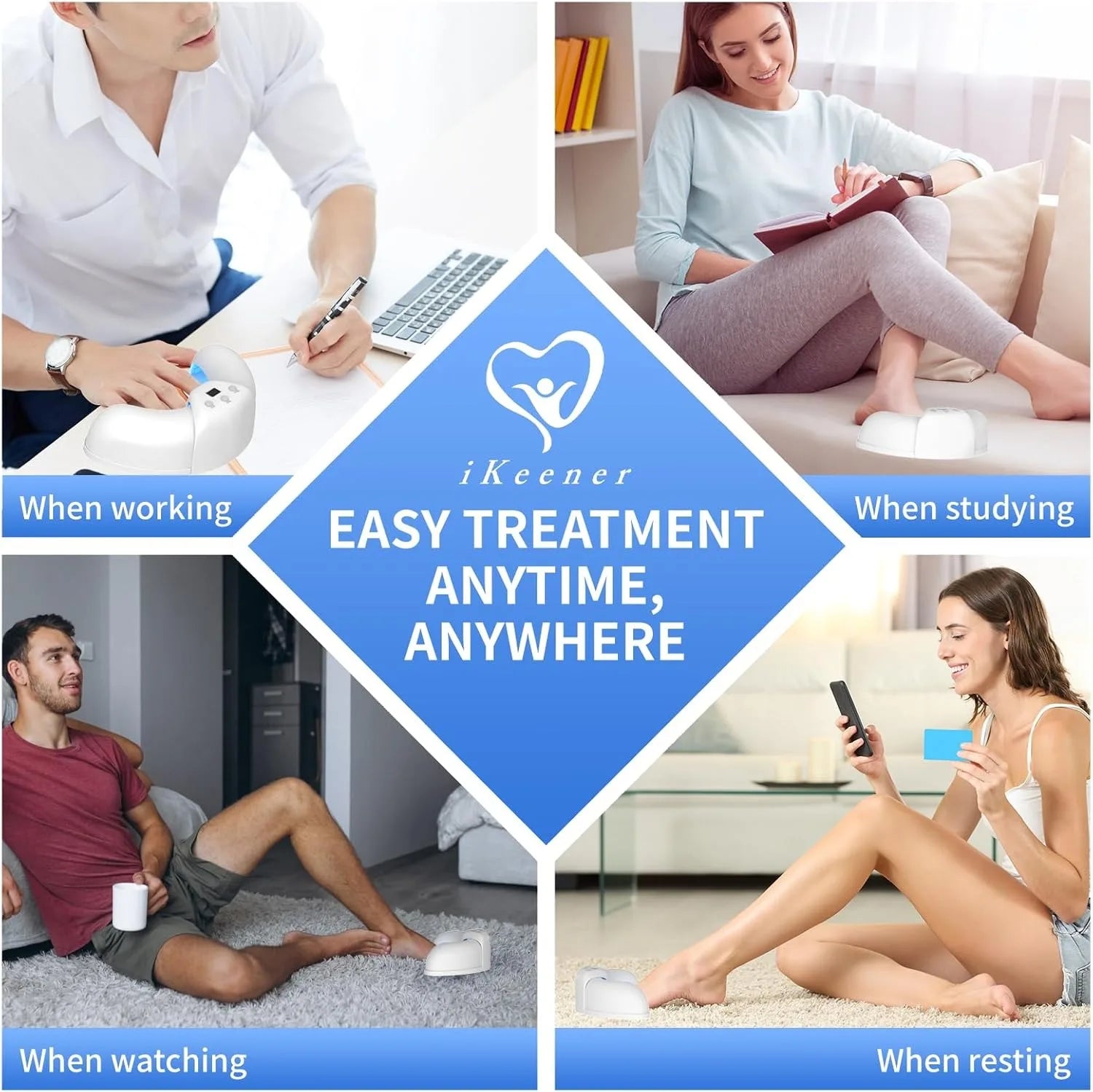 💕 Advanced Nail Care Light Therapy Device - Easy Home Use