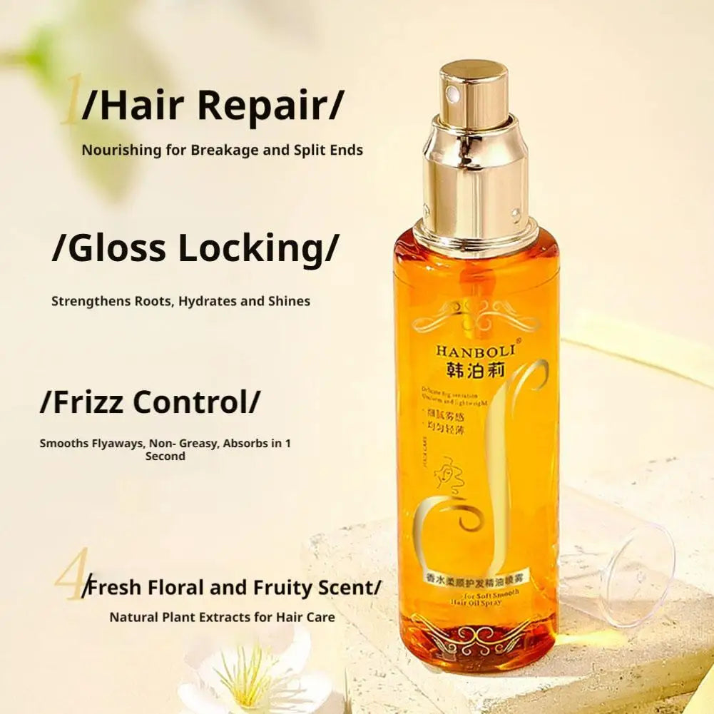 Hair Repair Oill Spray / Anti-Frizz Moisturizing Leave- In Treatment