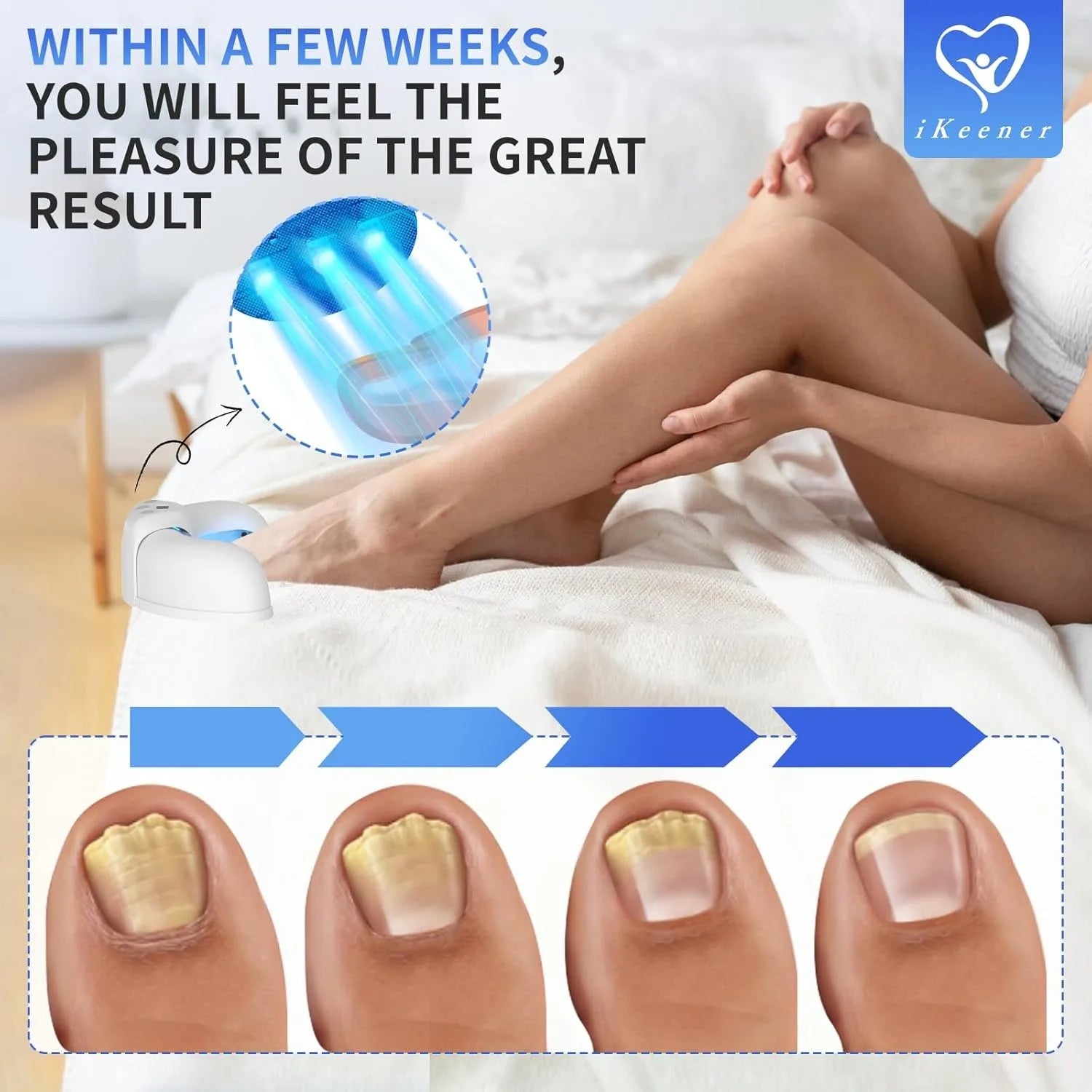 💕 Advanced Nail Care Light Therapy Device - Easy Home Use