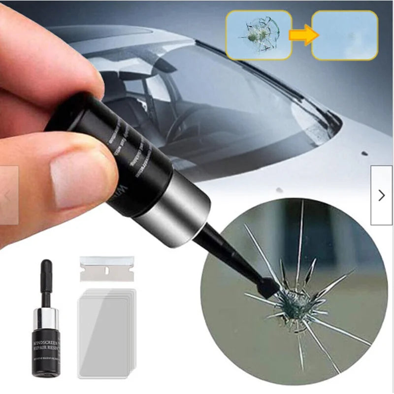 🚗 Windshield Crack Repair Kit - Fix Chips and Cracks Fats
