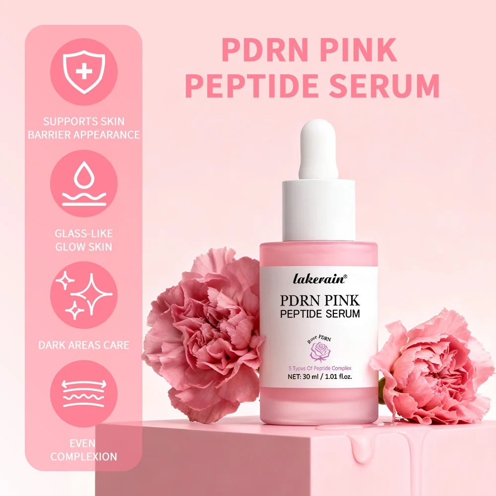Salmon DNA PDRN Pink Peptide Serum - Hydrating and Brightening Facial Serum
