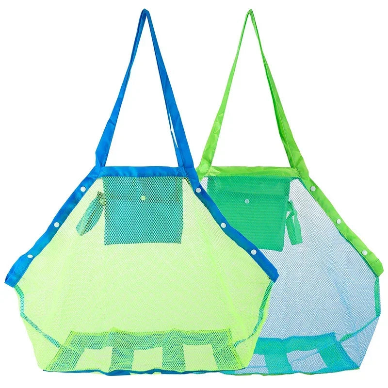 Kids Beach Mesh Bag - Sand - Free Toy Storage Tote