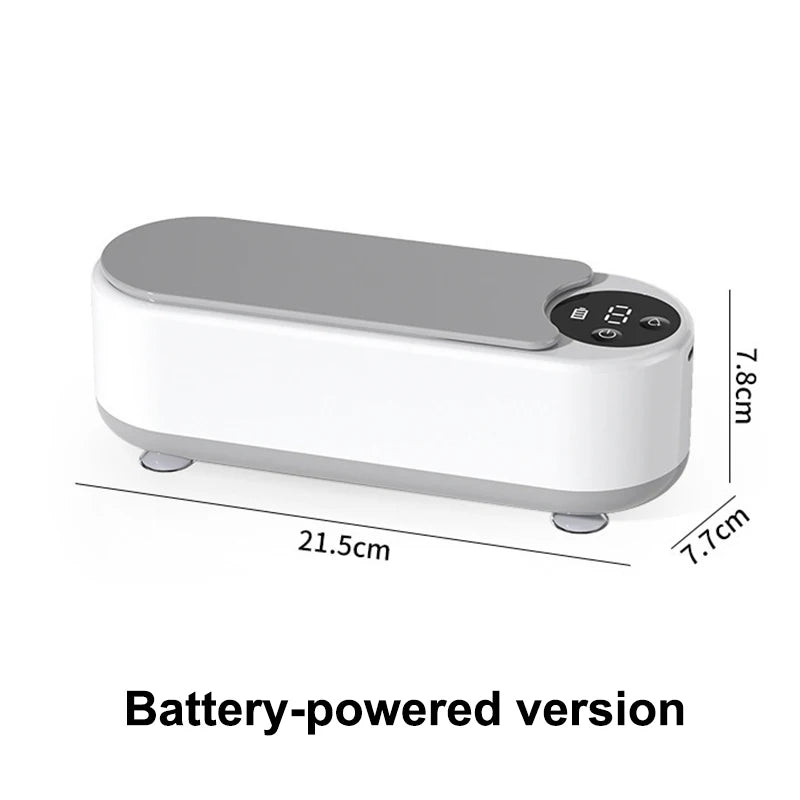 🔥 Portable Ultrasonic Cleaner - Glasses and Jewelry Cleaning Machine