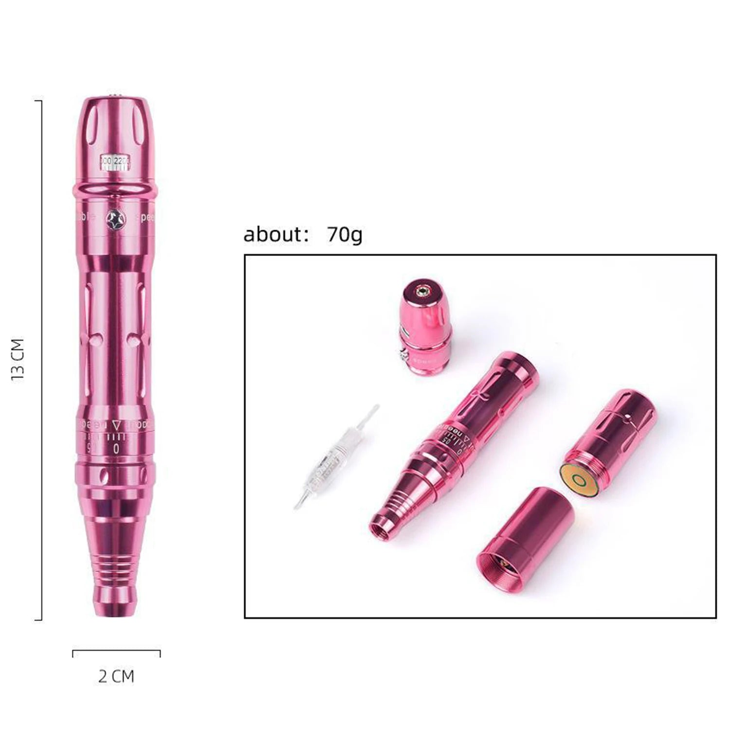 Wireless PMU Machine Kit - Professional Permanent Makeup Pen For Brows and Lips
