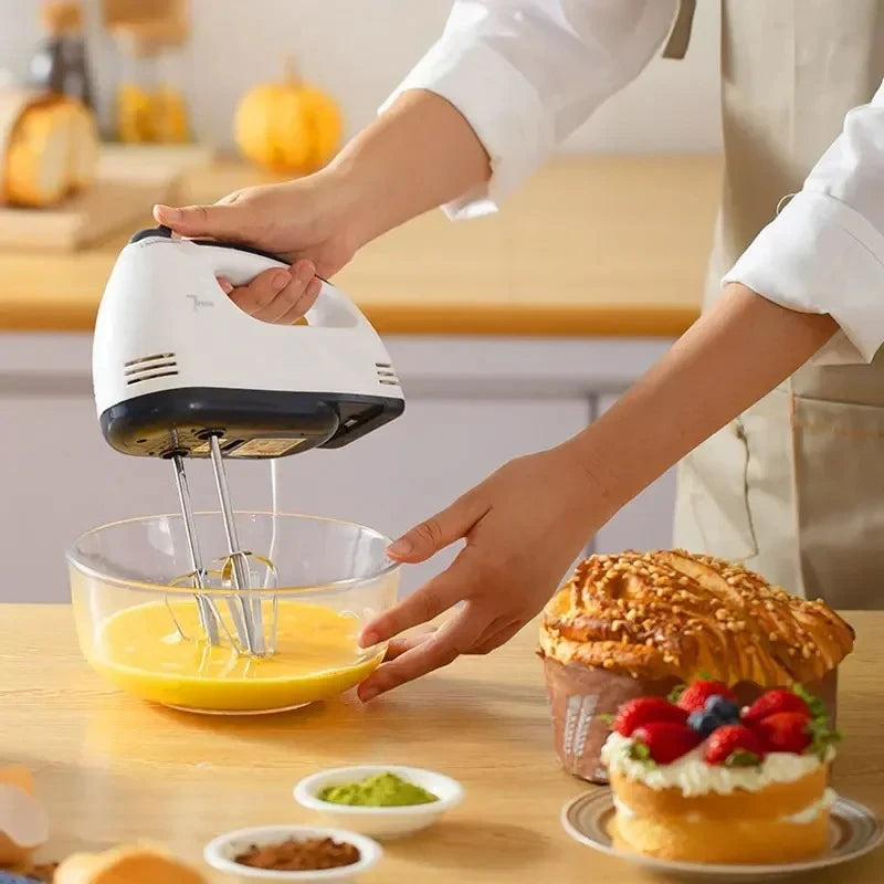 7-Speed  Electric Hand Mixer - Portable Baking and Cooking Mixer