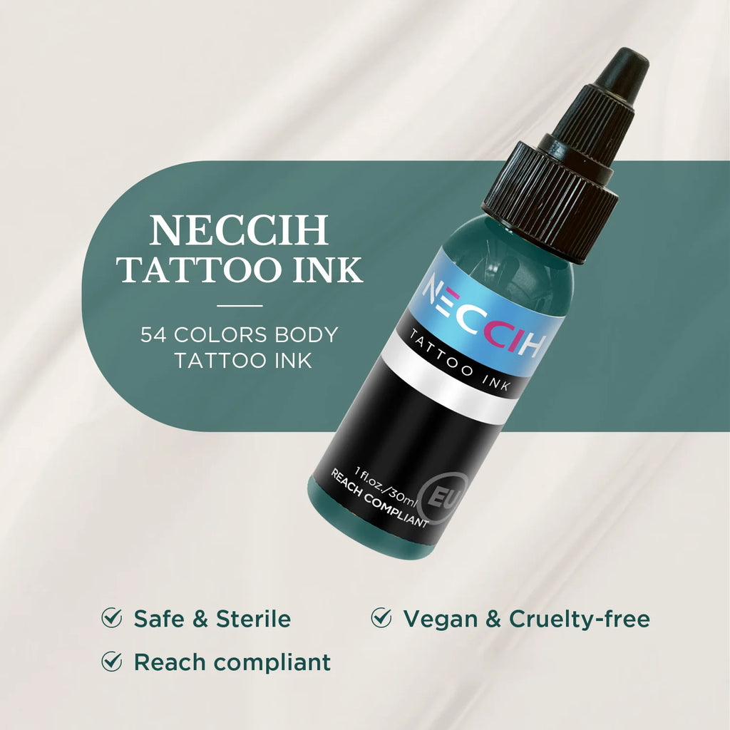 30ML  Professional Tattoo Ink - Long Lasting Pigment for Tatto and Permanent Makeup
