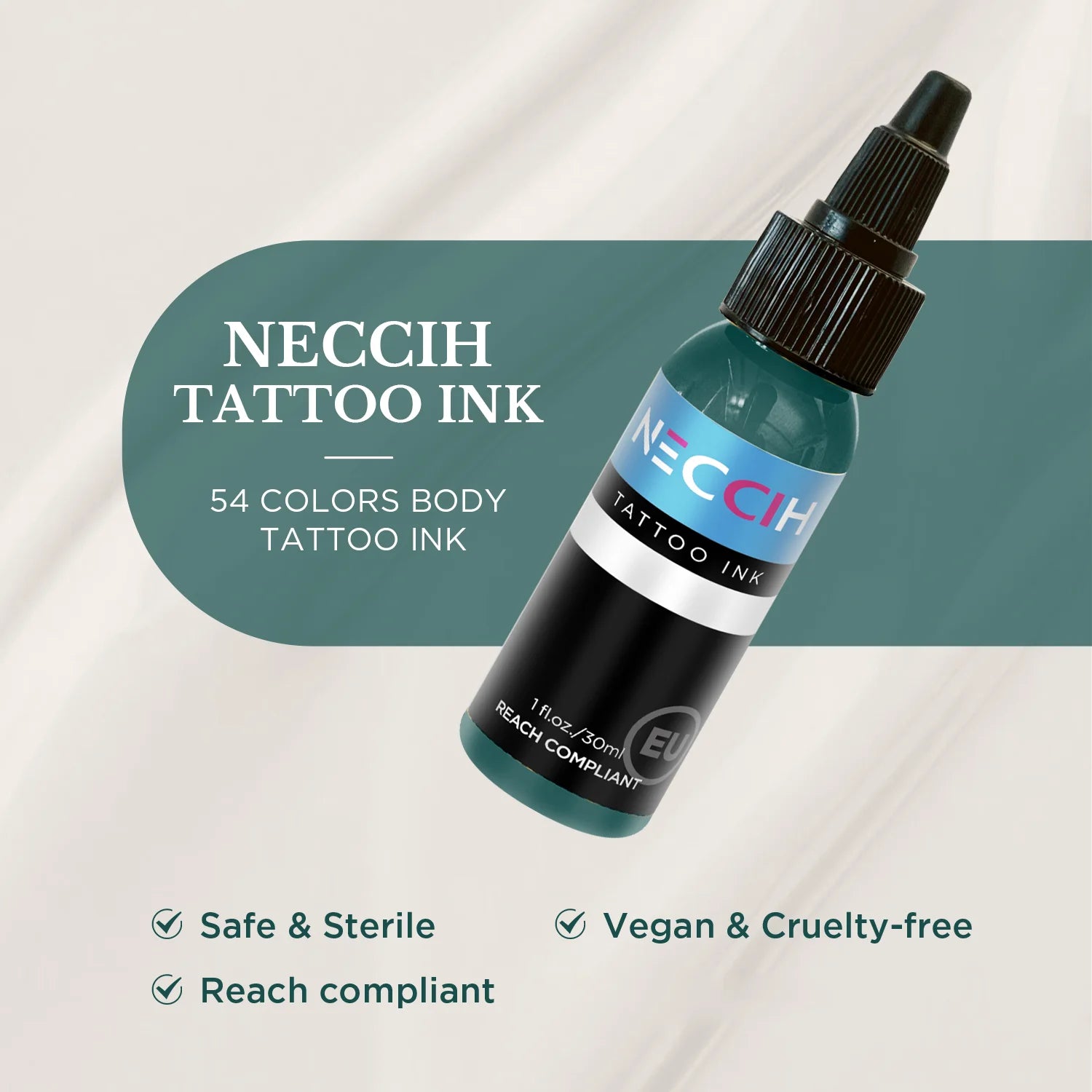 30ML  Professional Tattoo Ink - Long Lasting Pigment for Tatto and Permanent Makeup