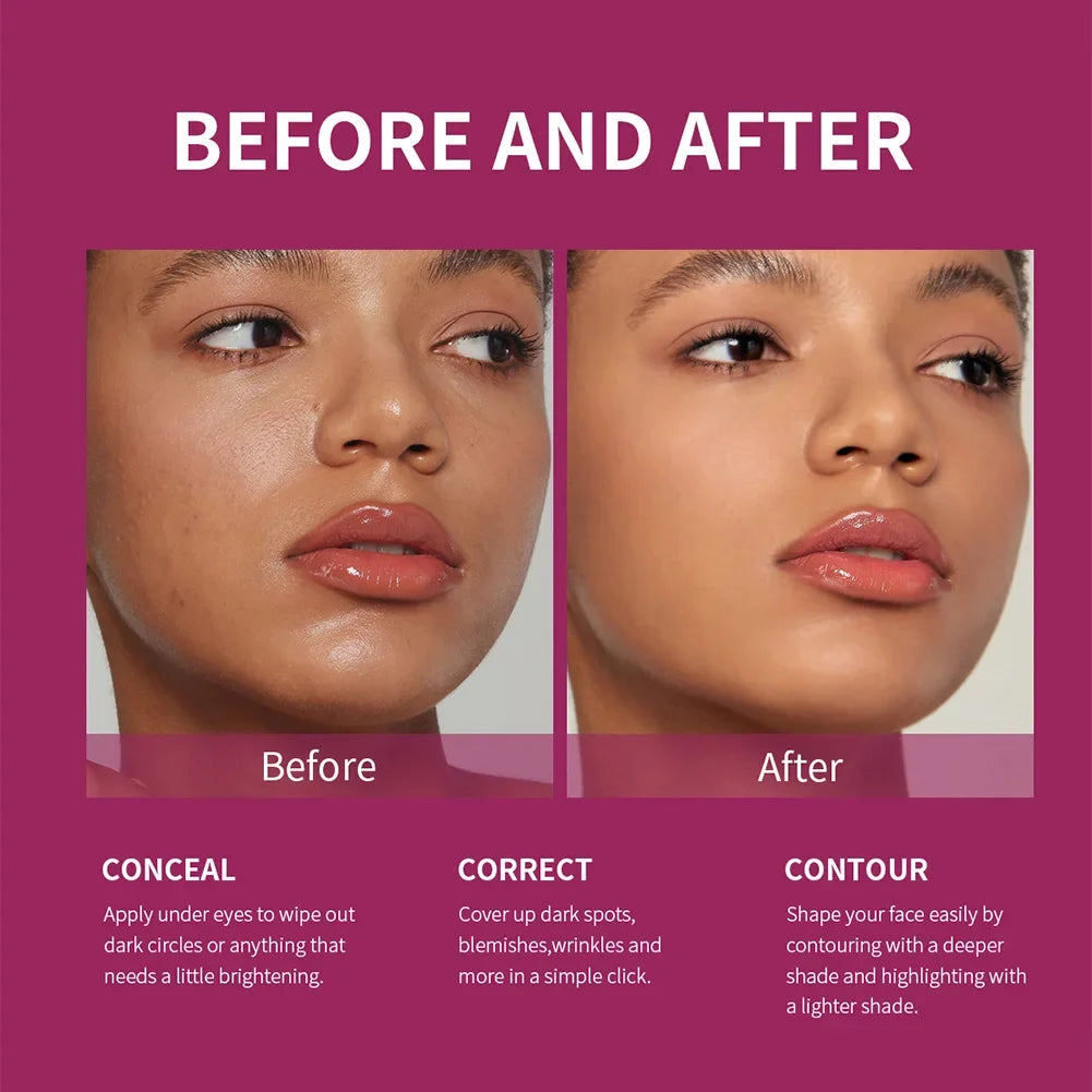 Mushroom Head Air Cushion Concealer - Full Coverage Foundation