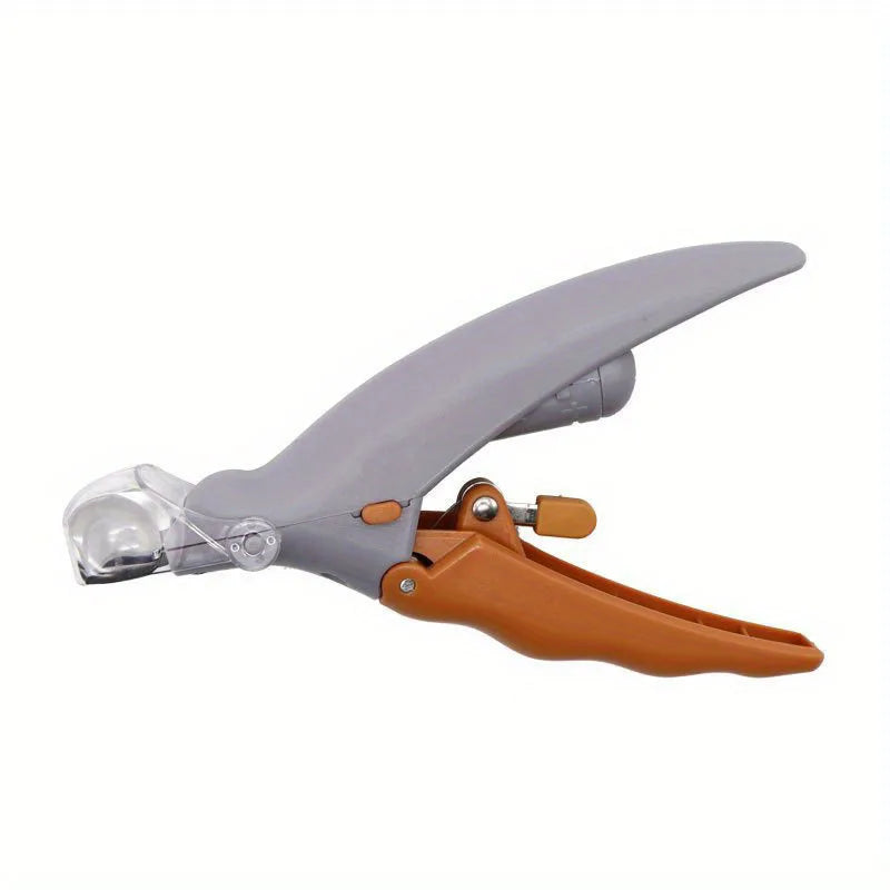 LED Light Pet Nail Clipper with Magnifying Glass – Safe Nail Trimmer Tool for Dogs & Cats.